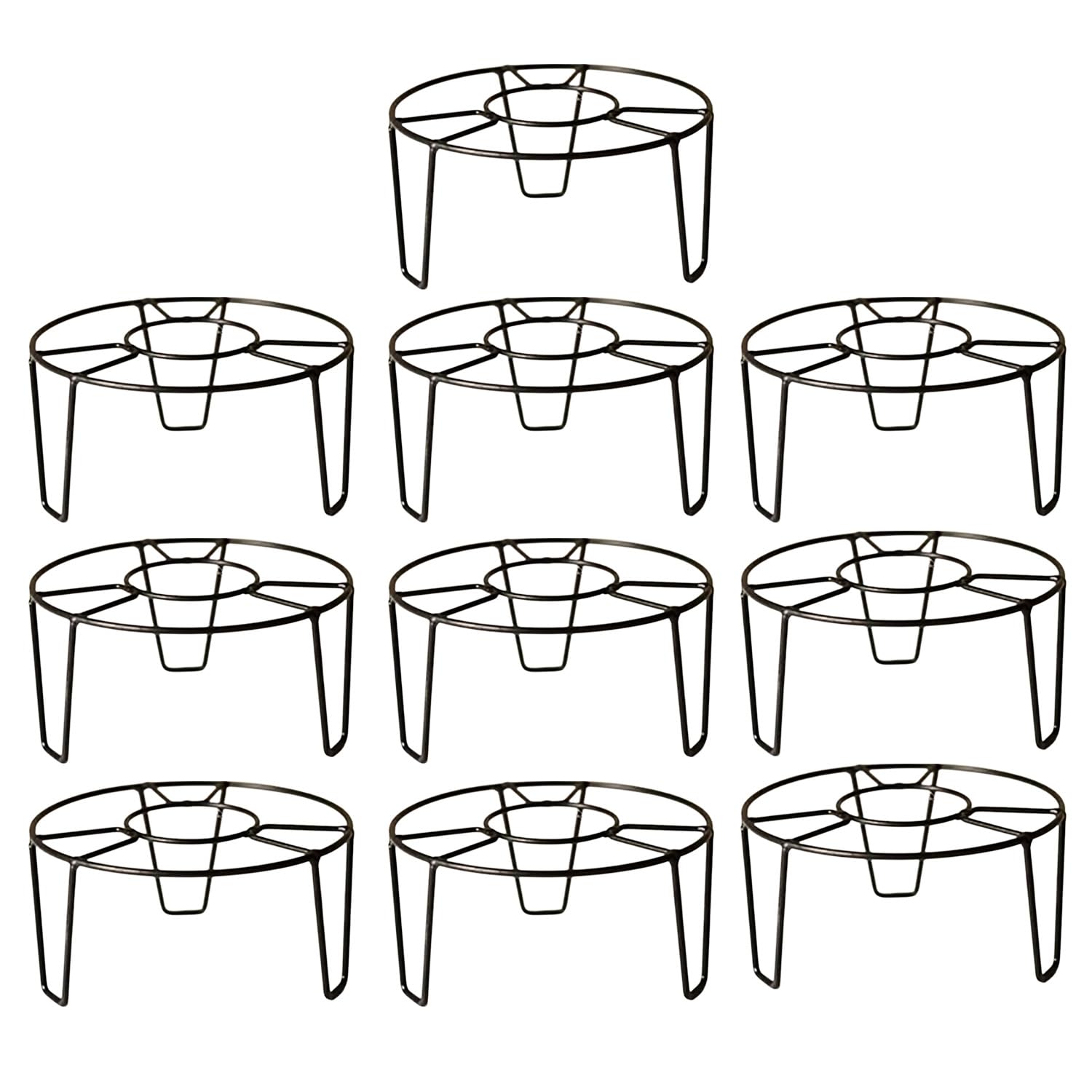 Go Hooked Flower Pot Stands - Display Plants Elegantly -12