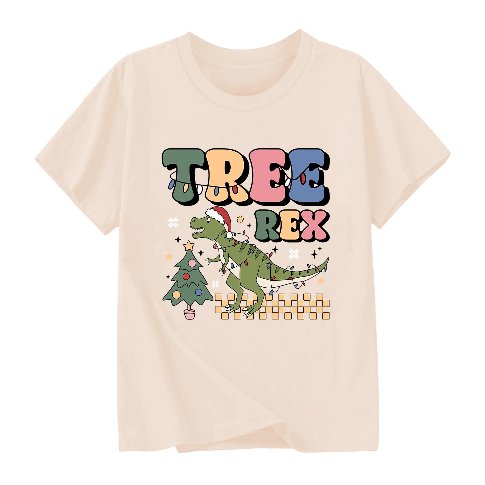 Toddler Boy Girl Christmas Shirt Kid Ugly Xmas Tshirt Cotton Short Sleeve Tee Top 2-10 Years