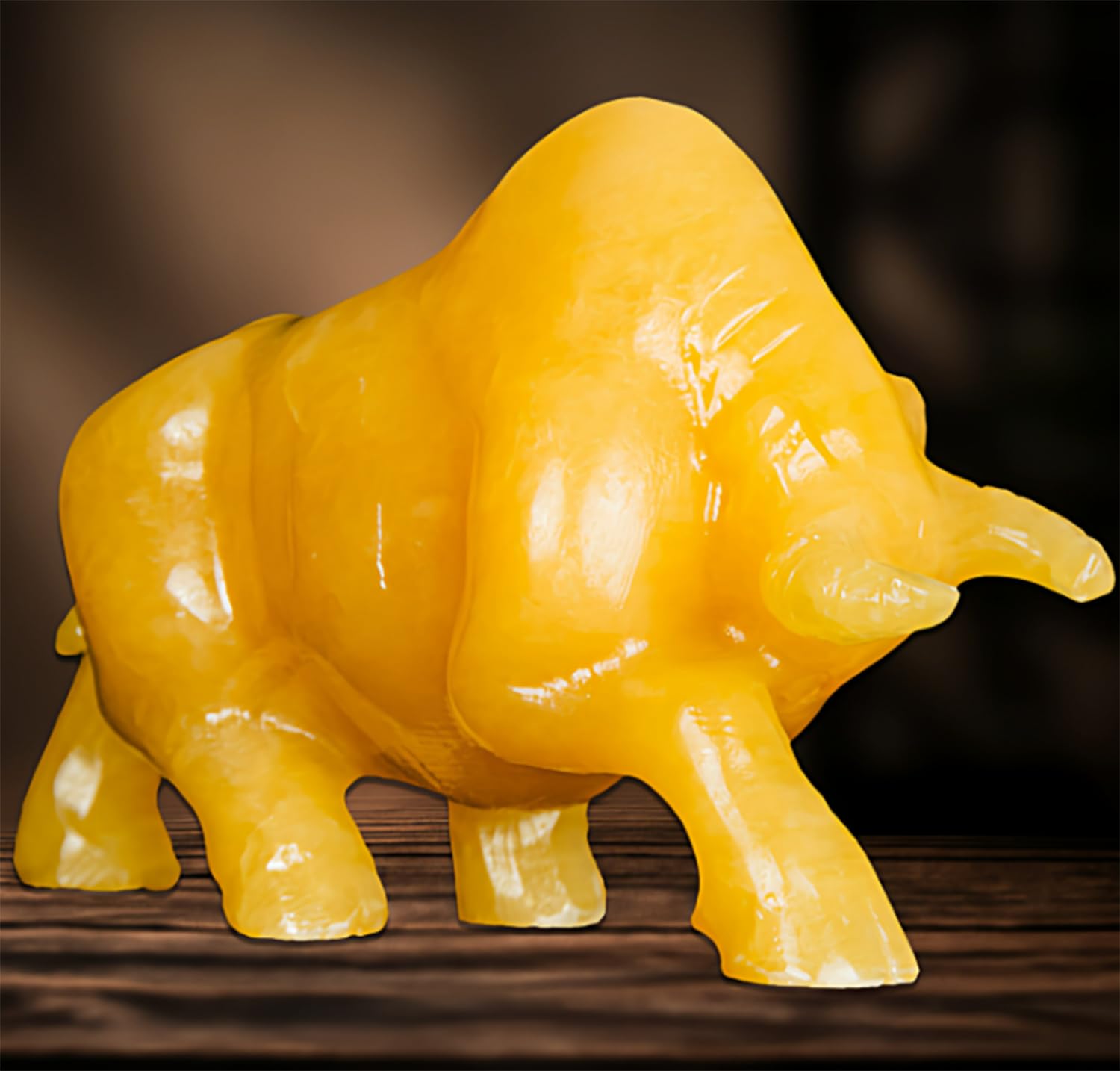 Kryształowa figurka byka, figurka wołu z naturalnego żółtego jadeitu, kryształowa rzeźba zwierzęcia z uzdrawianiem Reiki, prezenty Feng Shui na stojak pod telewizor, bibeloty, wystrój domu,length 20cm