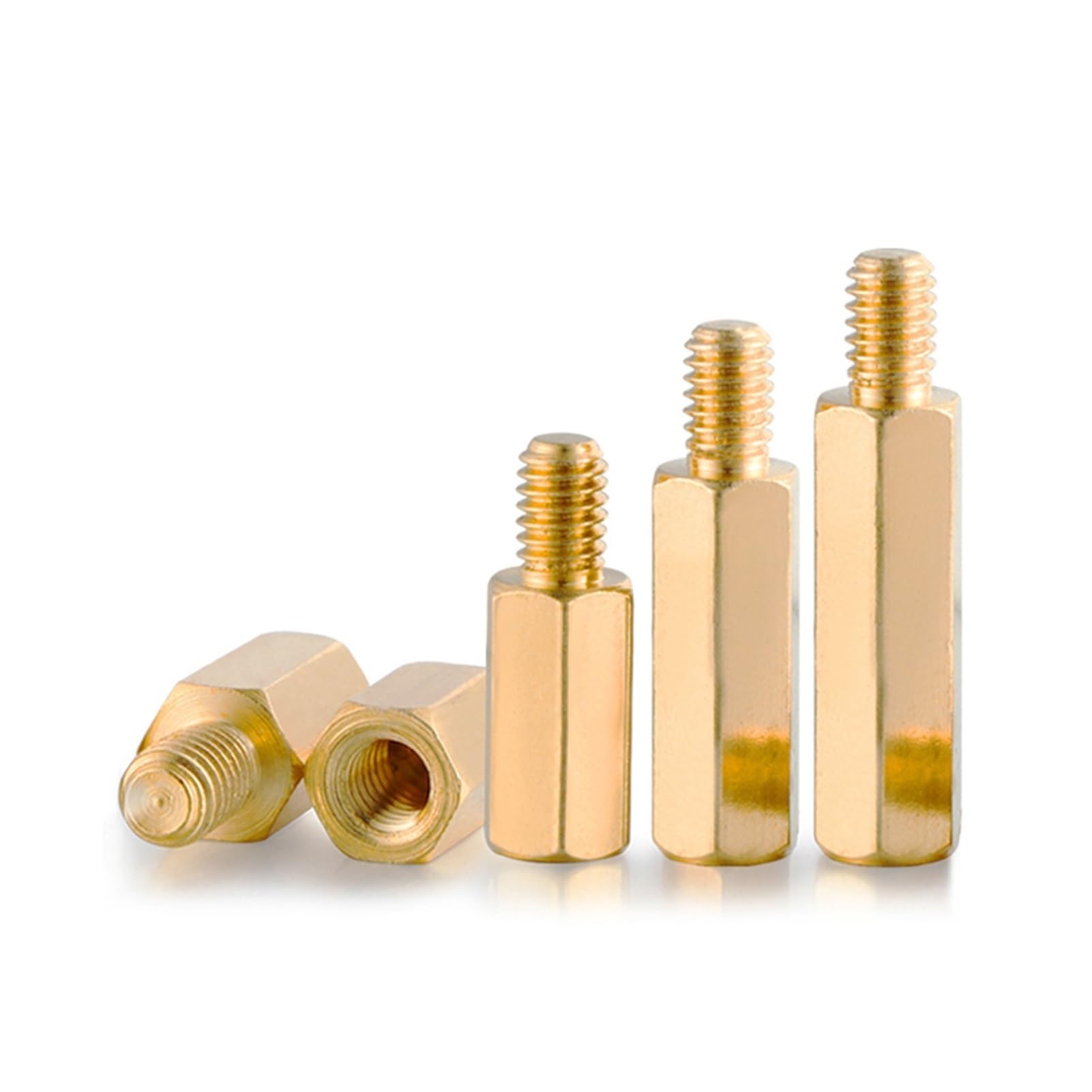 【Masa】真鍮金具 全14パーツ ＆ 真鍮スペーサー 10個 Amazon.co.jp: M5 六角スタッドオスメス真鍮スペーサー六角真鍮