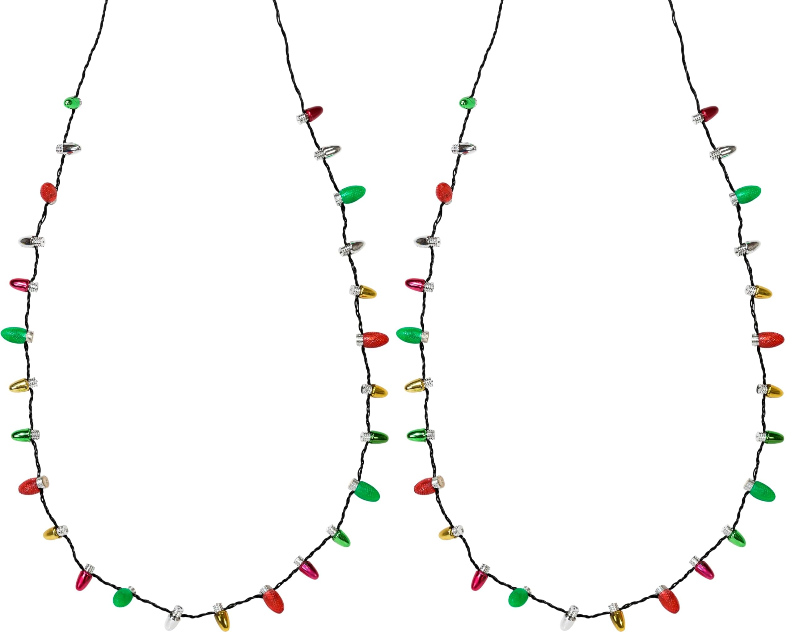 Talking Tables Christmas Entertainment Light Up Necklace for Christmas Party