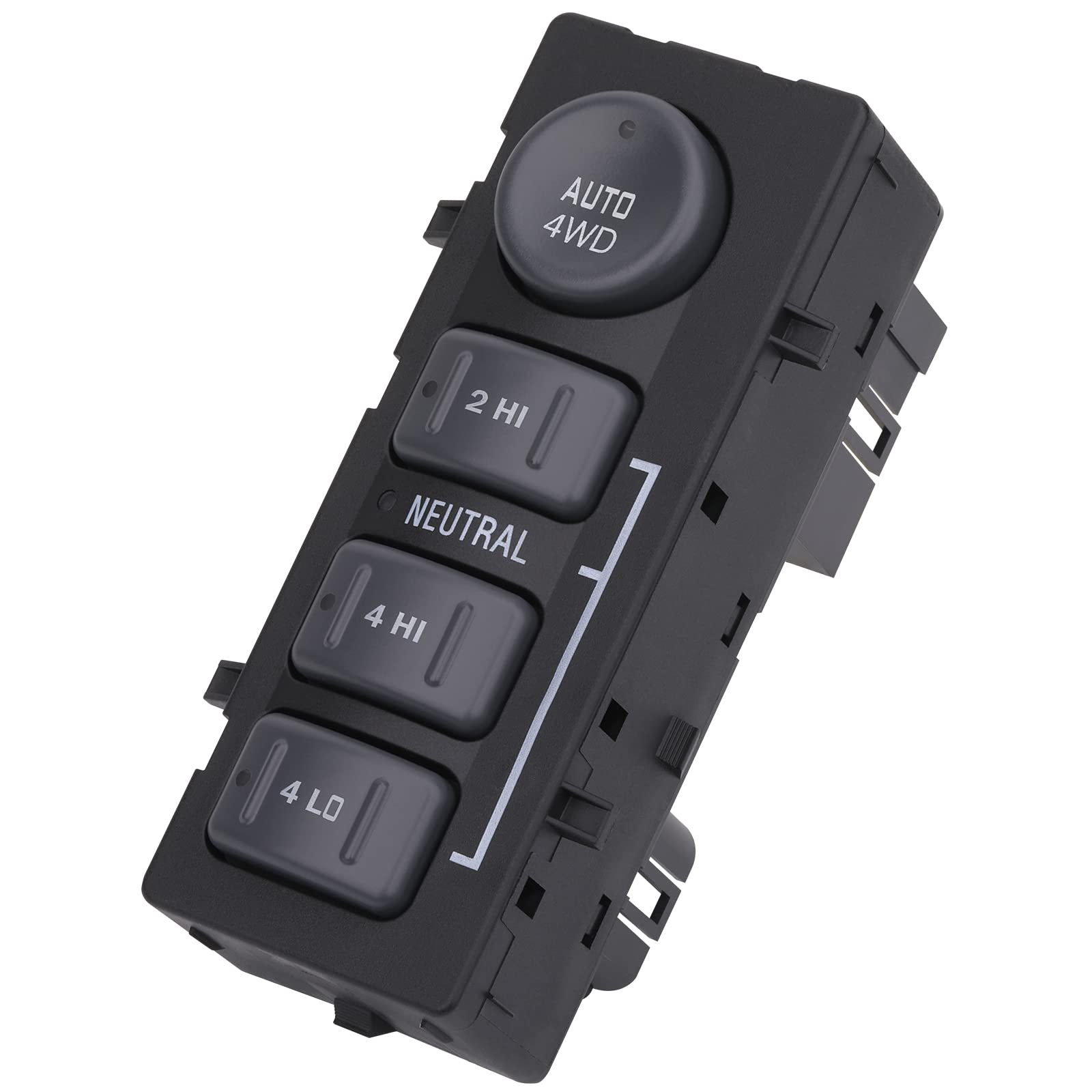 Obaee 4x4 Transfer Case Switch, 4WD Wheel Drive Switch Button, Compatible with 1999-2002 Chevrolet Silverado, Chevy Suburban, Tahoe, Avalanche, GMC Yukon, Sierra, Replaces OE 19168767 15709327 901-062