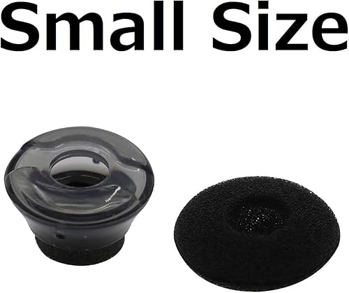 Miniatura 4 de Eartips - Juego de almohadillas de repuesto para las orejas, almohadillas de espuma compatibles con Plantronics Voyager Legend, auriculares serie