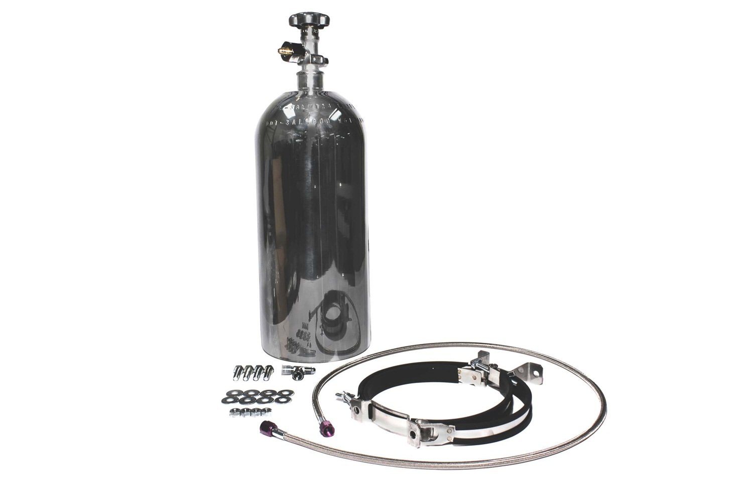 ZEX 82100P Flaschen-Set mit Ventil (Maximizer P/Flasche) Auto & Motorrad