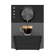 Cecotec Macchina da Caffè Superautomatica Compatta Cremmaet Cube. 1350W, Sistema Pressatura 10g, Pre-Infusione, 19 Bar, Sistema Thermoblock, 5 Livelli Macinatura, Pannello Controllo Tattile