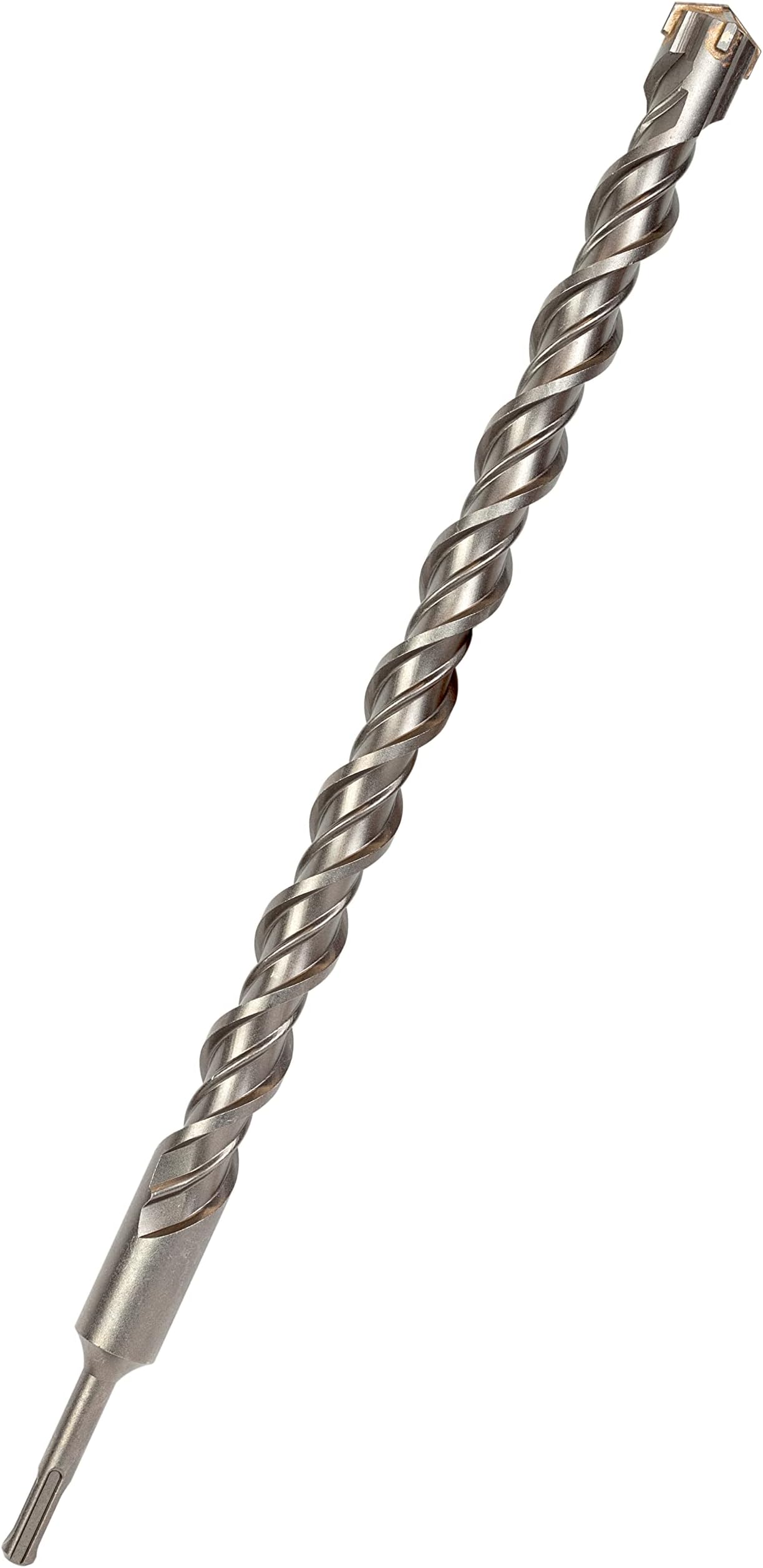 SDS Plus 1-1/8" x 18" Rotary Hammer Drill Bit, Carbide Tipped for Brick, Stone, and Concrete … (1-1/8")