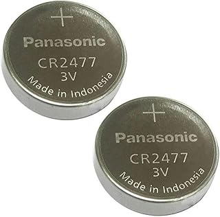Panasonic CR2477 3V Lithium Cell Battery (Pack of 2)