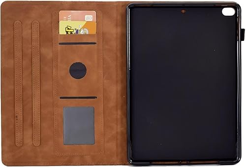 Miniatura 5 de Fancity Funda para iPad Mini 5 Mini 4 Mini 3 2, Smart Wake Sleep Flip Stand Case Soft Suede TPU Funda protectora con ranura para tarjeta Soporte
