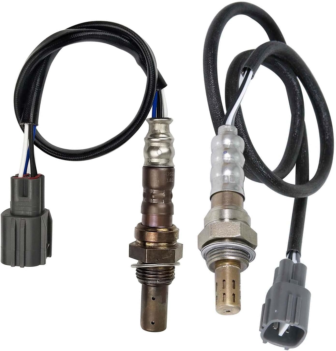 Maxfavor O2 Sensor Oxygen Sensor Replacement for 2001 2002 2003 Toyota Rav4 L4-2.0L Left Side 1Pc Upstream and 1Pc Downstream Air Fuel Ratio 02 Sensor 234-9023 234-4048