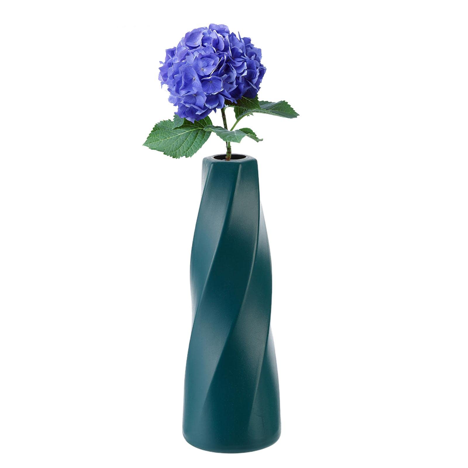 Modern Floral Vase | Unbreakable Vases | Container for Floral Arrangements | Centerpiece Decor | Modern Decorative Vases for Home, Office