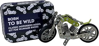Apples to Pears Born To Be Wild Motorbike Model Gift In A Tin