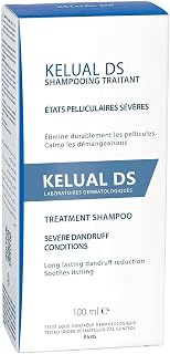 KELUAL DS Anti-Dandruff Shampoo for Severe Dandruff - Long-Lasting Relief Treatment, 3.3 Fl Oz