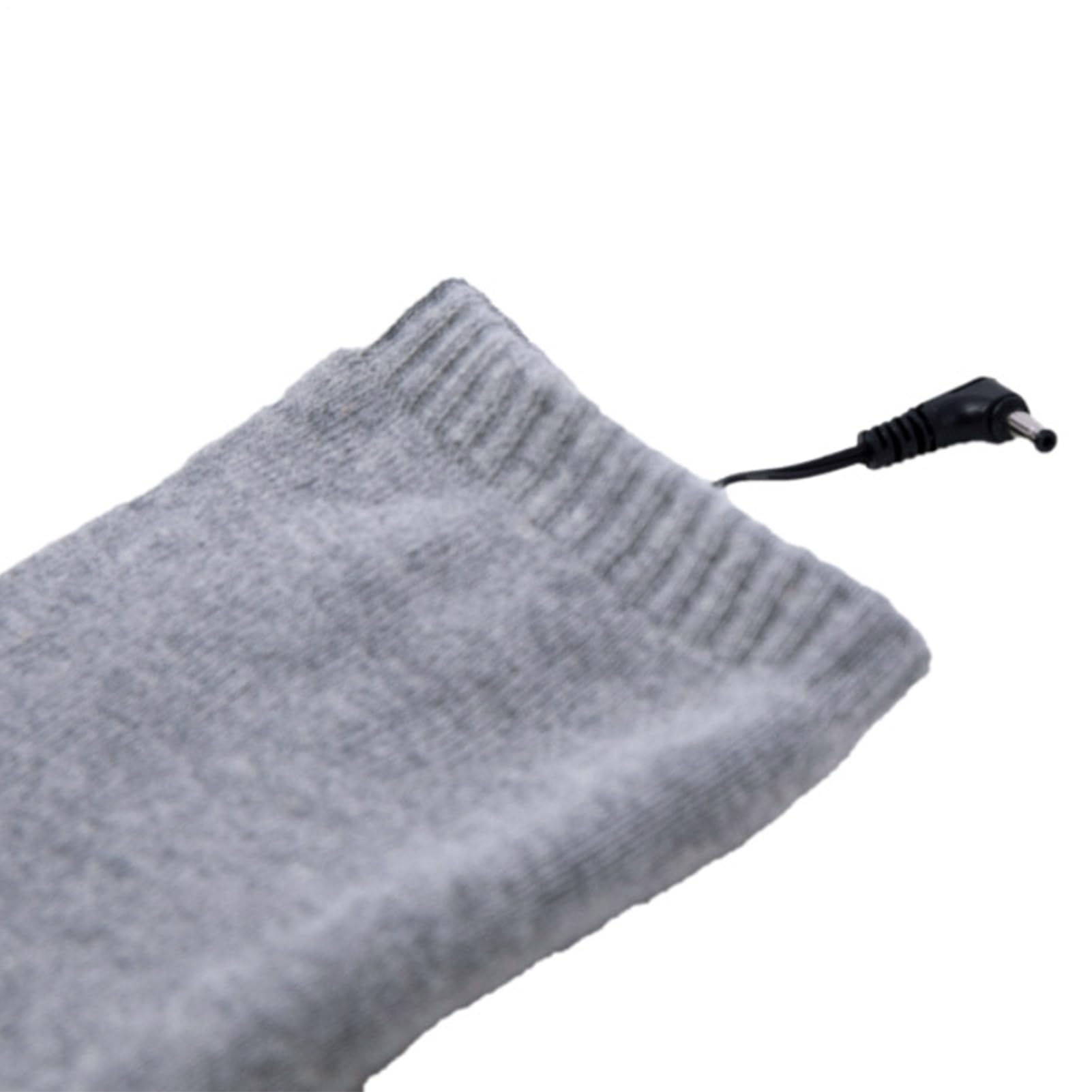 Chaussettes chauffantes – Chauffe-pieds rechargeables 2200 mAh pour temps froid | Chaussettes thermiques USB en coton avec 3 niveaux de chaleur antidérapants pour le ski, l'équitation, le camping, la