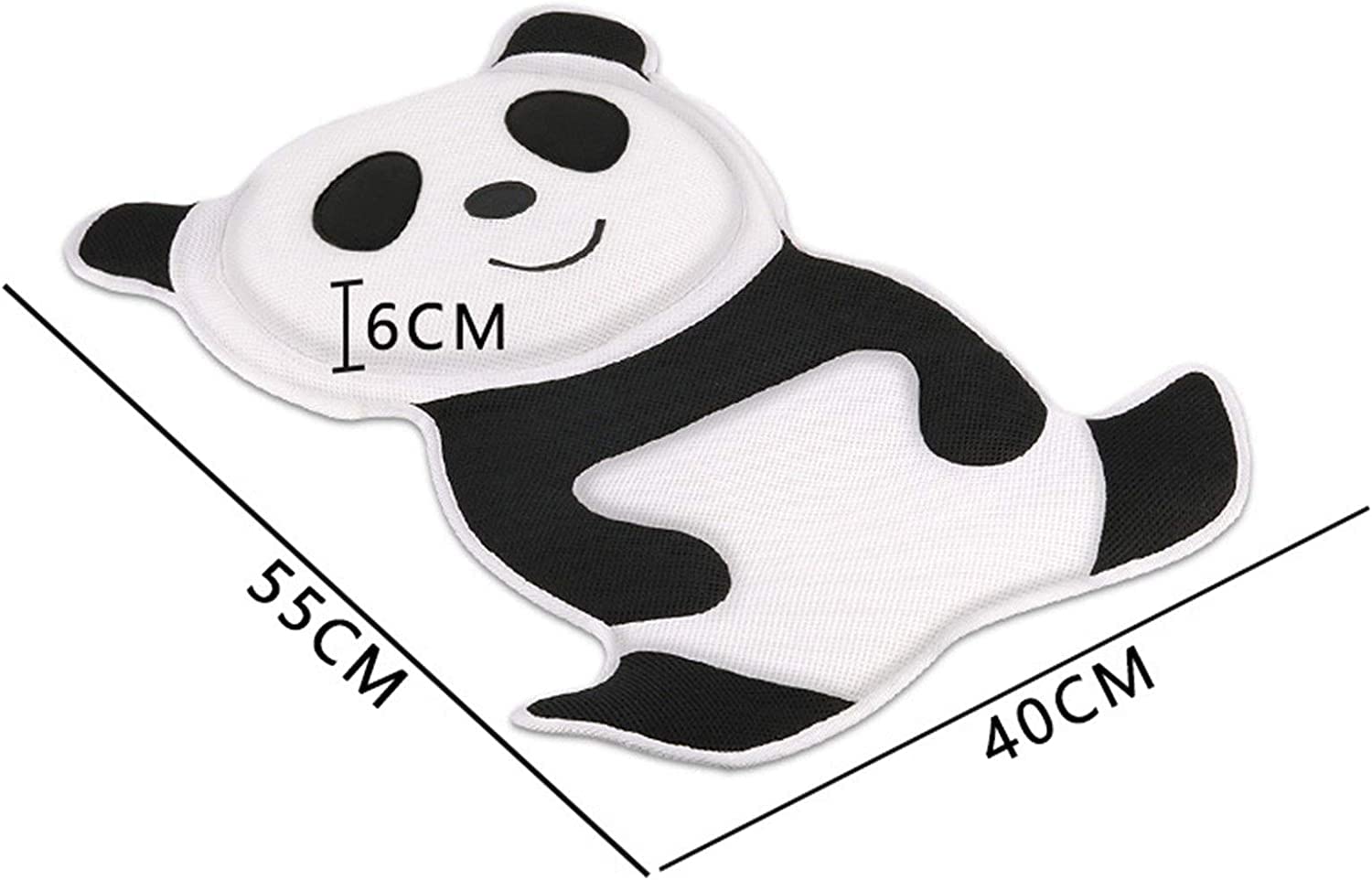 Almohada de Baño, Almohada de Tina, Almohada de baño ergonómica 5D Panda bañera Almohada hogar baño reposacabezas SPA SPA Almohada baño cojín Accesorios de baño