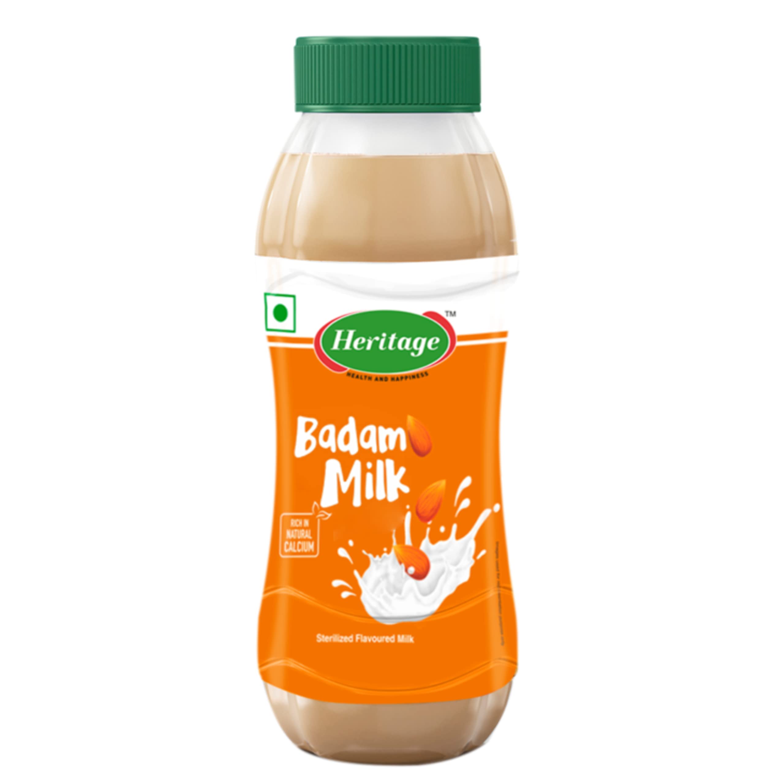 Heritage Badam Milk Based Drink, 180 Ml