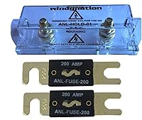 Vista 7 de WindyNation Soporte de fusible ANL + fusible (2 piezas 30A)