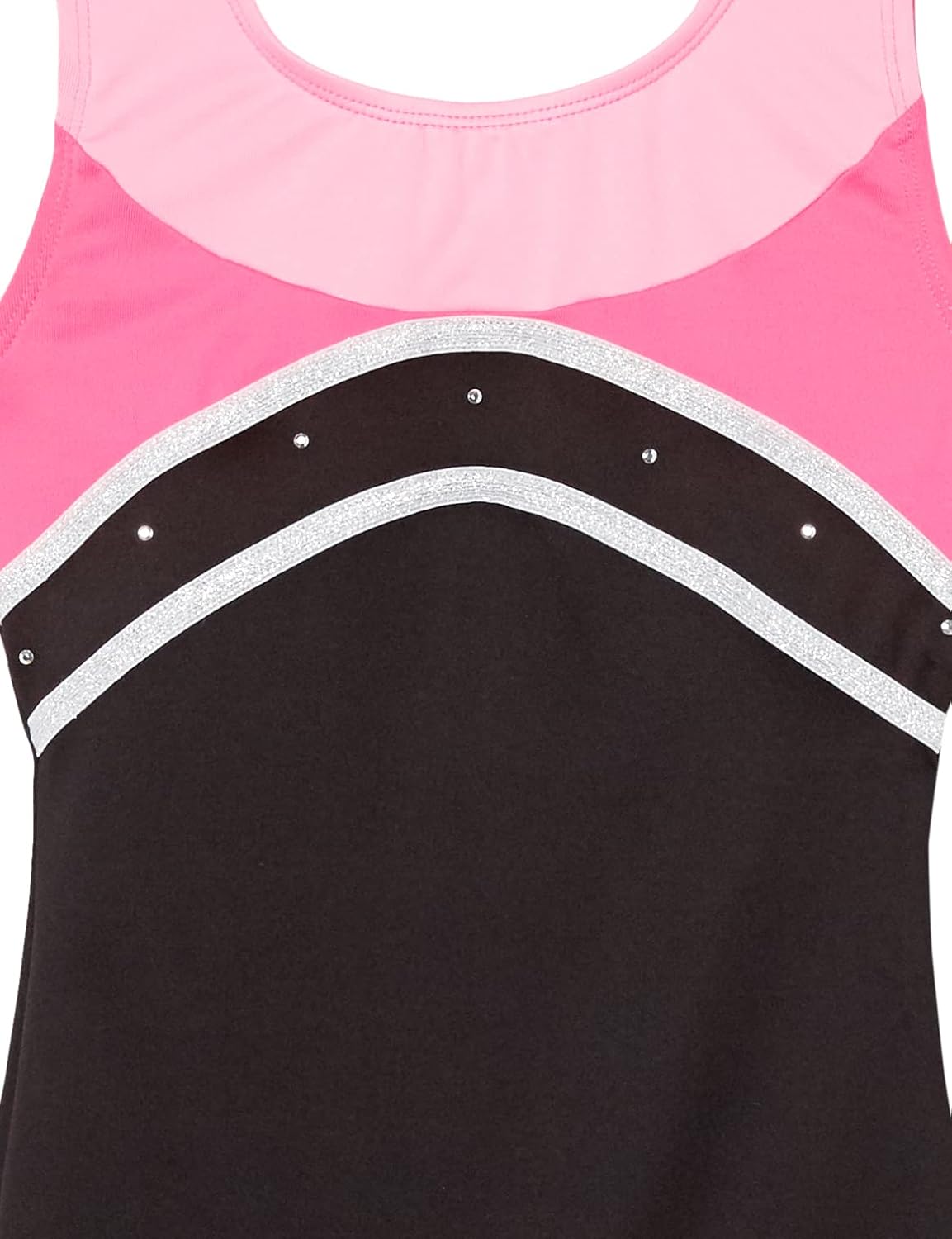 Jacques Moret Girls' Gymnastics Tank Biketard