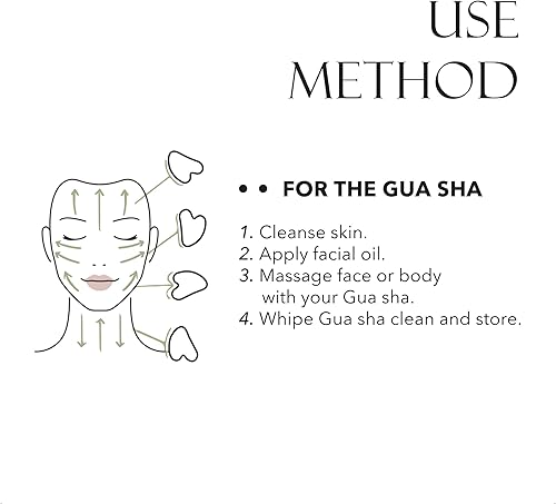 Miniatura 6 de Padime 2 piezas  Juego de masaje 2 en 1  Amatista Gua Sha + botella de vidrio para aceite o suero  Herramientas de masaje facial para cara y cuerpo