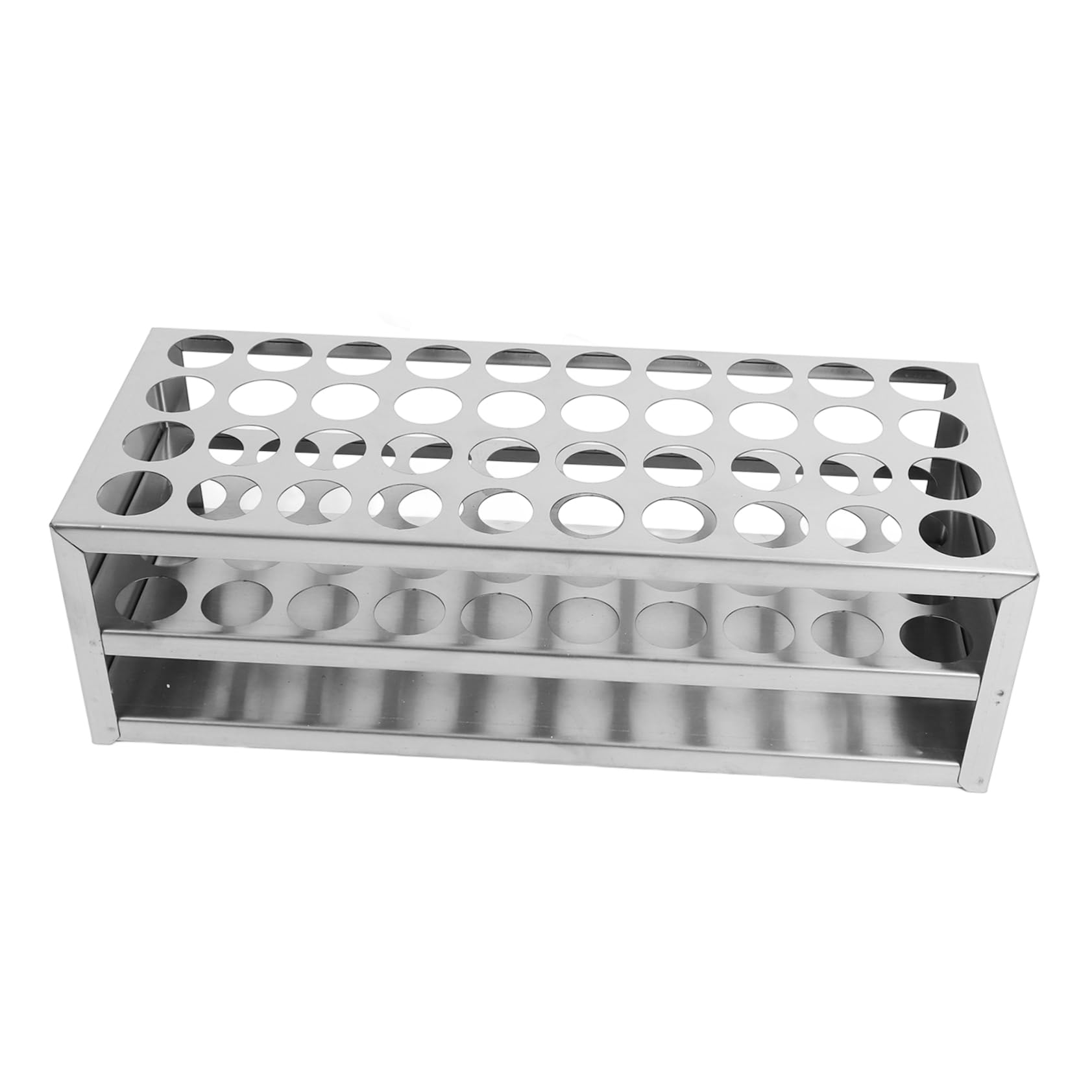 SOLUSTRE 4piezas Organizador De Tubos De De Slots Acero Inoxidable Soporte Para Tubos De Compatible De Diámetro Diseño Portátil y
