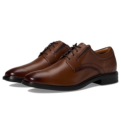 Nunn Bush Stark Plain Toe Oxford Leather Business Formal Derby Dress Casual Lace Up Men
