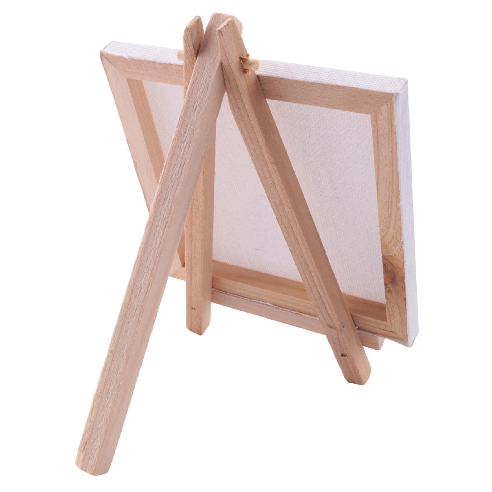 y- 40 Set Künstler Mini Leinwand Set Malerei DIY Zeichnung Kleiner Tisch Staffelei Geschenk