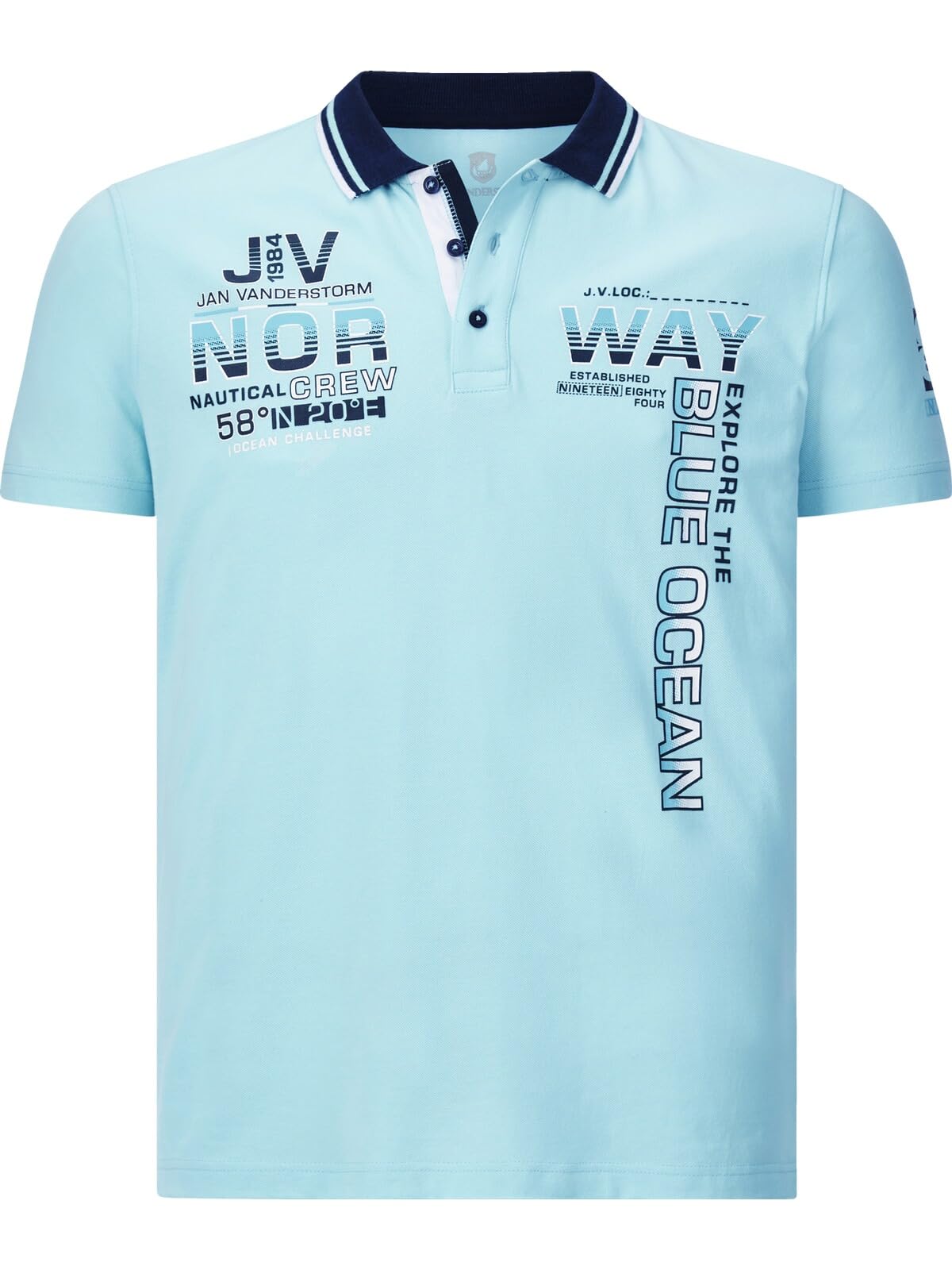 Jan Vanderstorm Herren Poloshirt Jerker