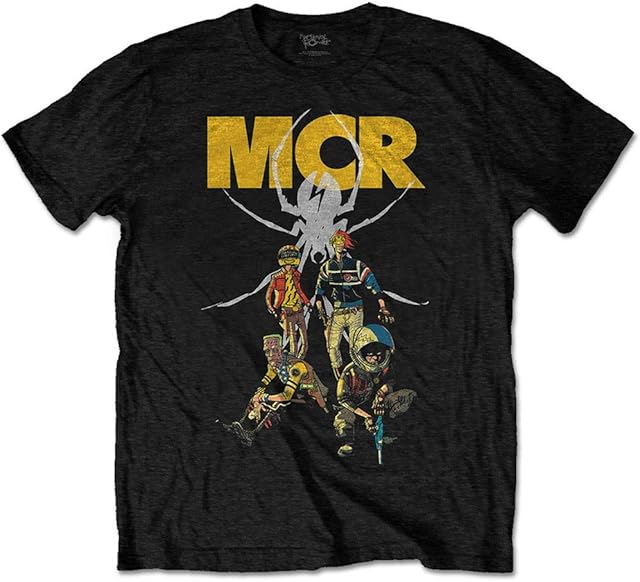 My Chemical Romance Men's Killjoys Pin-Up Slim Fit T-Shirt Black