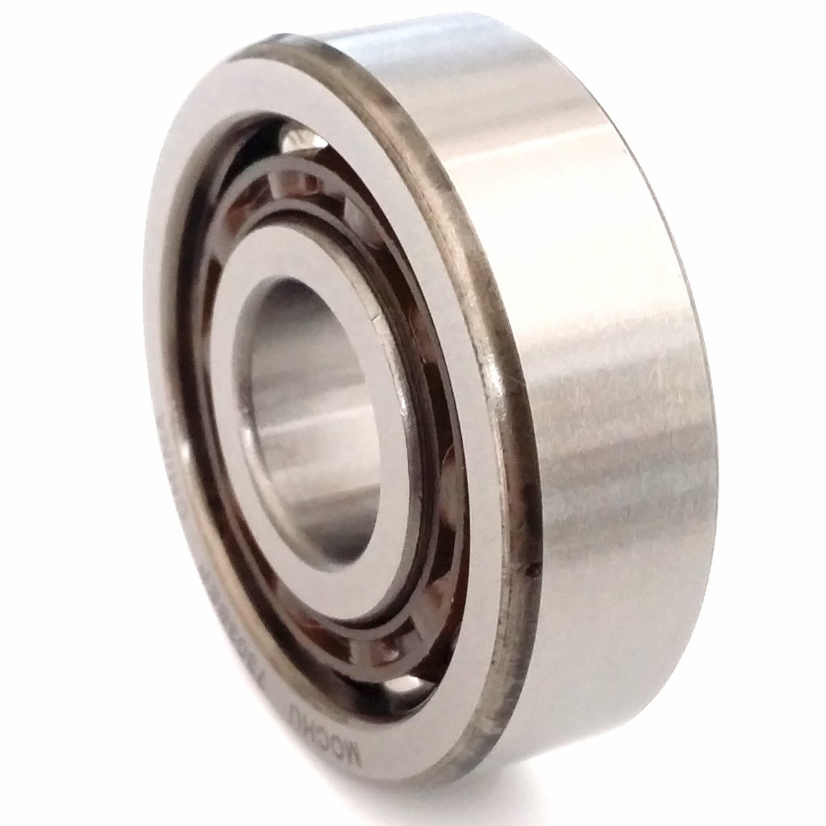 MOCHU 7303 7303BEP 17x47x14 ABEC-3 Angular Contact Ball Bearing, 40° Contact Angle, Metric, 17mm ID, 47mm OD, 14mm Width, Single Row, Nylon Cage, Open
