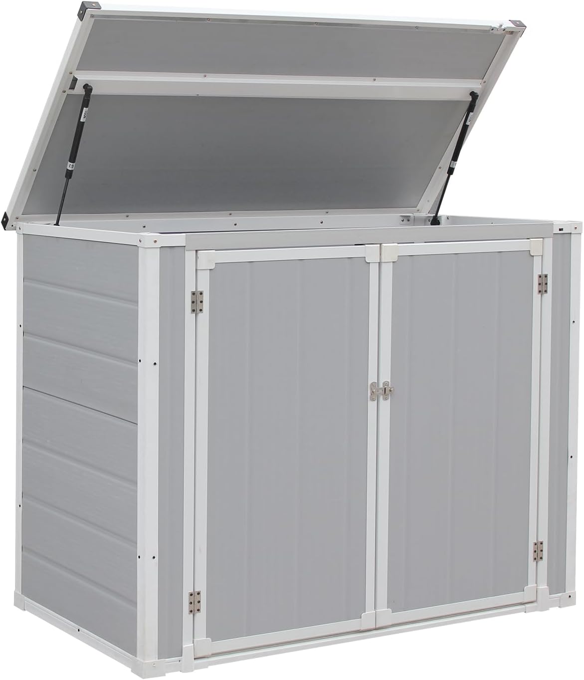 Panana Outdoor Garden Storage Shed, Grey, (4.56x2.3)