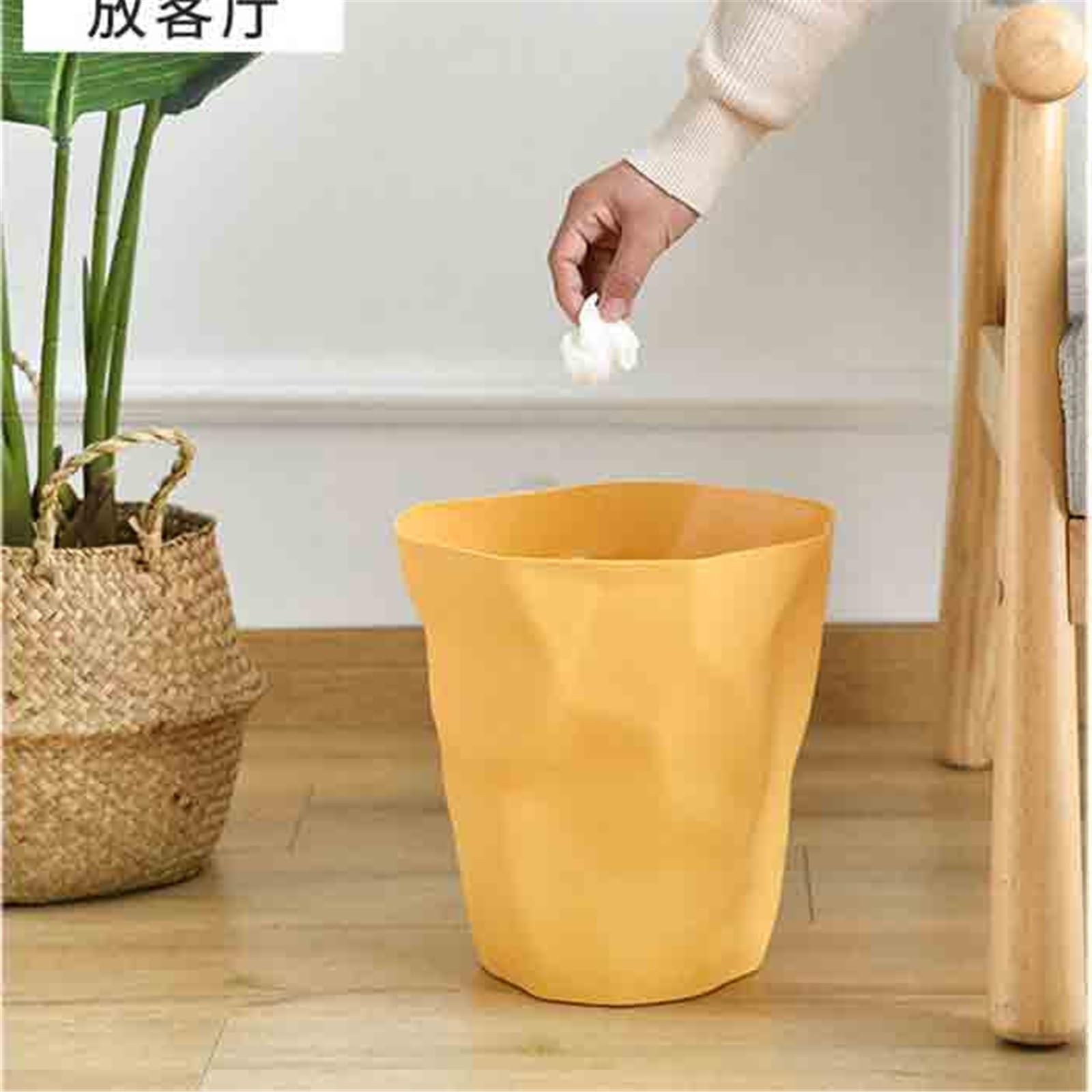 Pattumiera Del Bagno Di Casa Ufficio(Bianco)