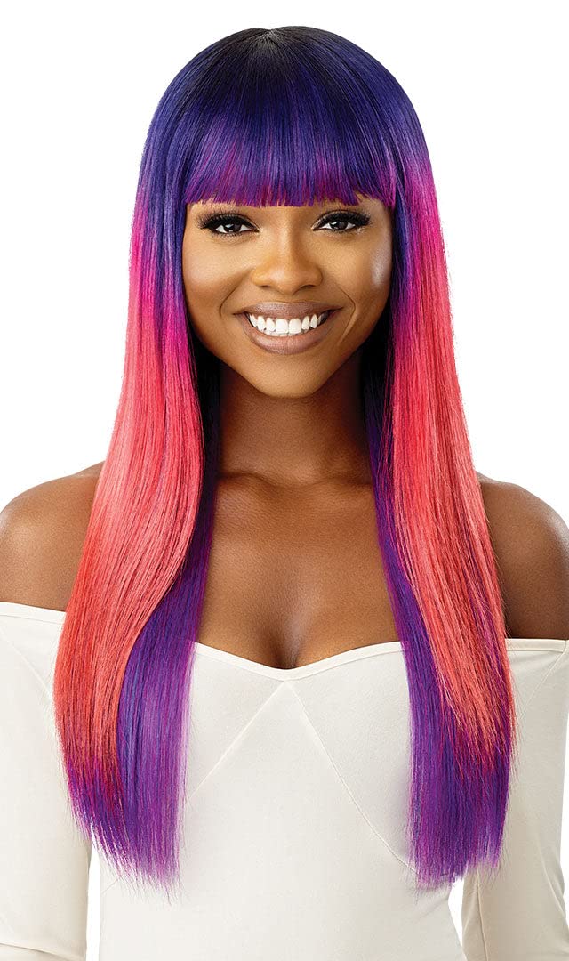 Outre Wigpop Color Play Synthetic Full Wig - VIRGO (1 Jet Black)