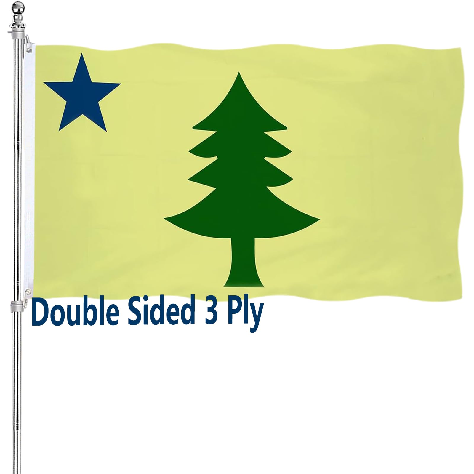 1点物⭕️お安く!◎Custom Vintage Fabric◎AR 9.75 Amazon.com : Original Maine State Flag 3x5ft Double Sided