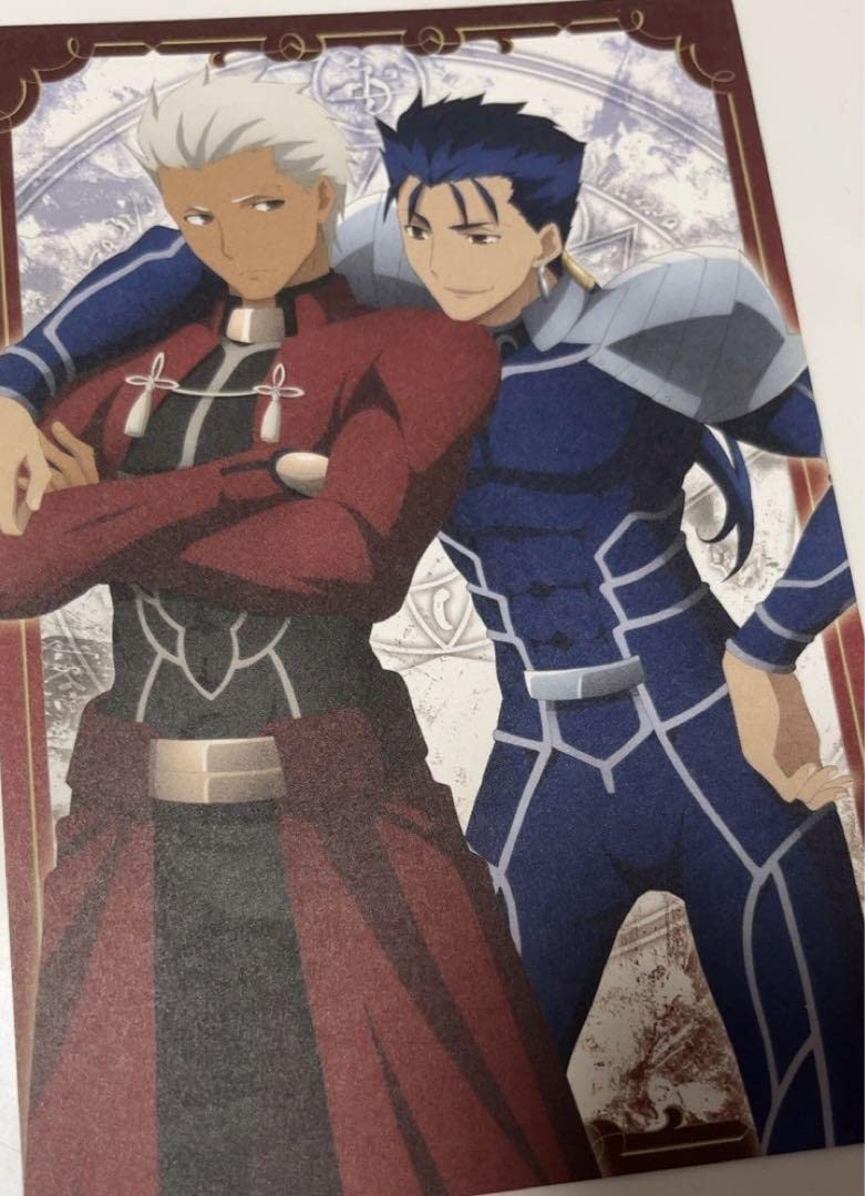 Amazon.co.jp: Fate fgo エミヤ ランサー クーフーリン ポストカード 