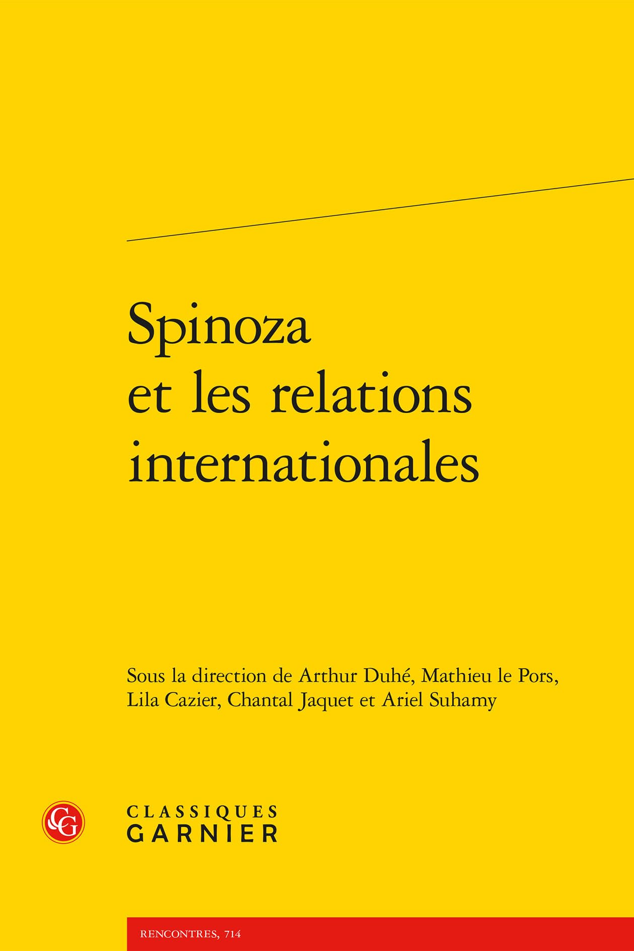 Spinoza et les relations internationales: 22