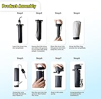 Vista 8 de TARARIUM Filtro de inmersión en frío de 400 GPH para saneamiento U-V de 100-800 galones, filtro de bañera de hielo en cápsulas frías, filtro