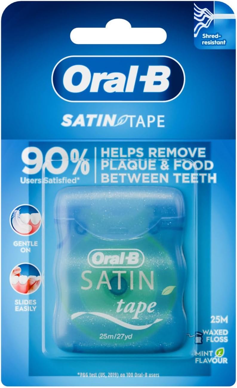Satin Tape Dental Floss Mint 25m