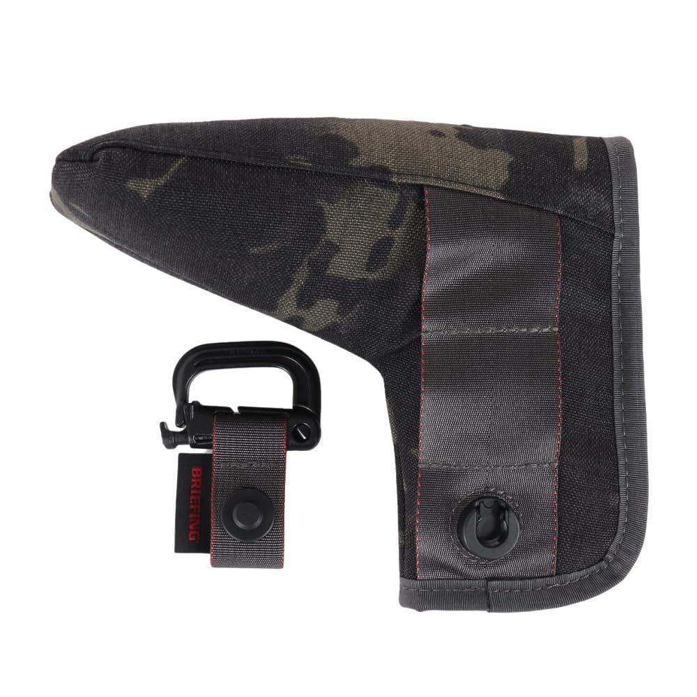 BRIEFING - ブリーフィング パターカバー マルチカモブラック cs ブリーフィング Bシリーズ パター カバー フィドロック [ウッド