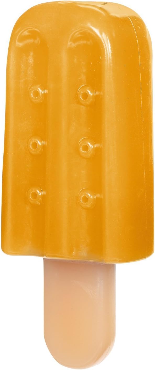 Cool Pup Cooling Popsicle Dog Chew Toy, Orange, Large