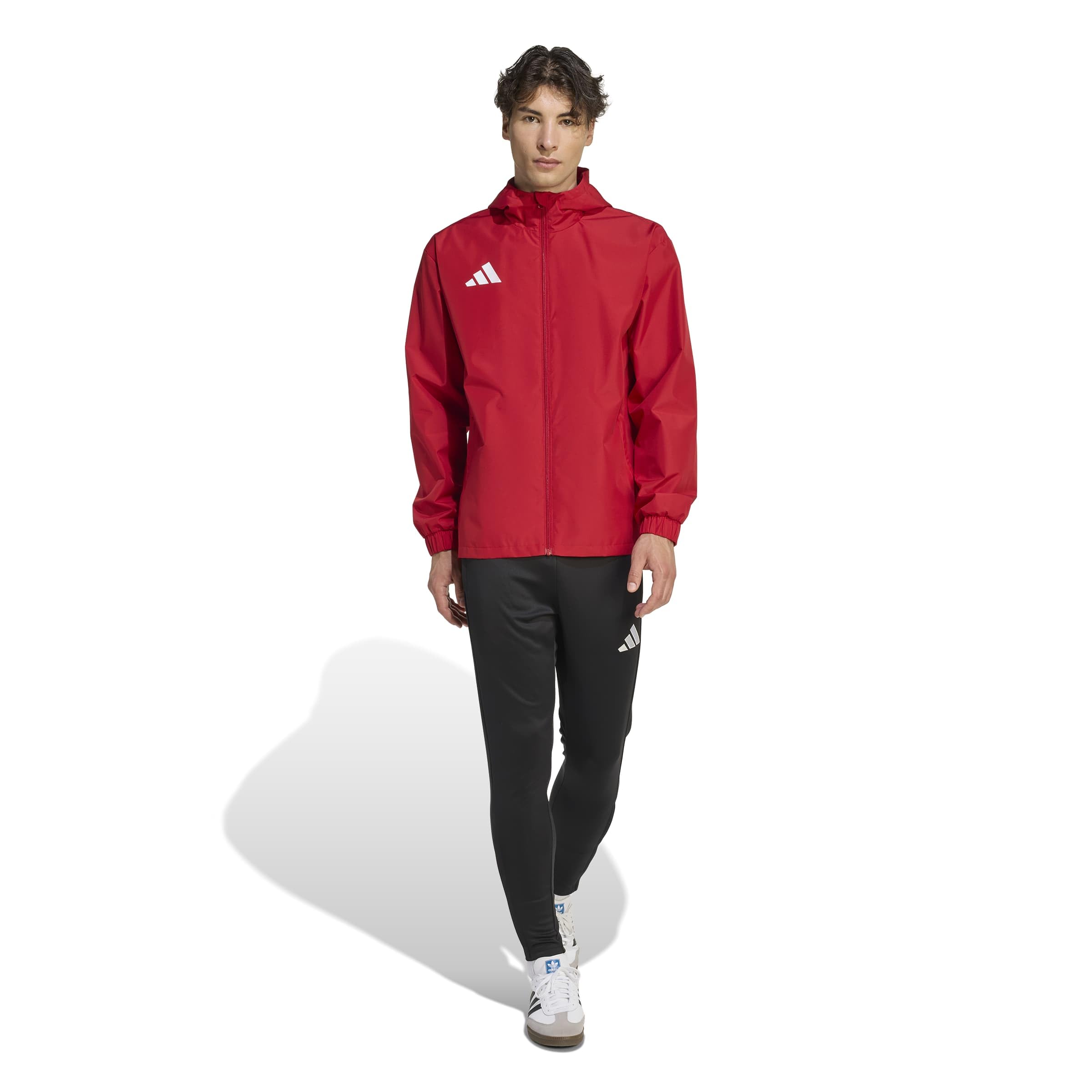 adidas Mezczyzni Entrada26 All Weather Coat, team power red 2/white, 3XL