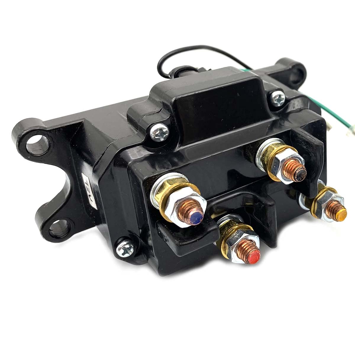 DEVMO ATV UTV Winch Contactor Solenoide 12V Relè Solenoide Contactor Winch Switch 2875714/63070 / 62135/74900, Ricambio per Ramsey, Warn, Superwinch Champion 2500 3000 3500 500 lb