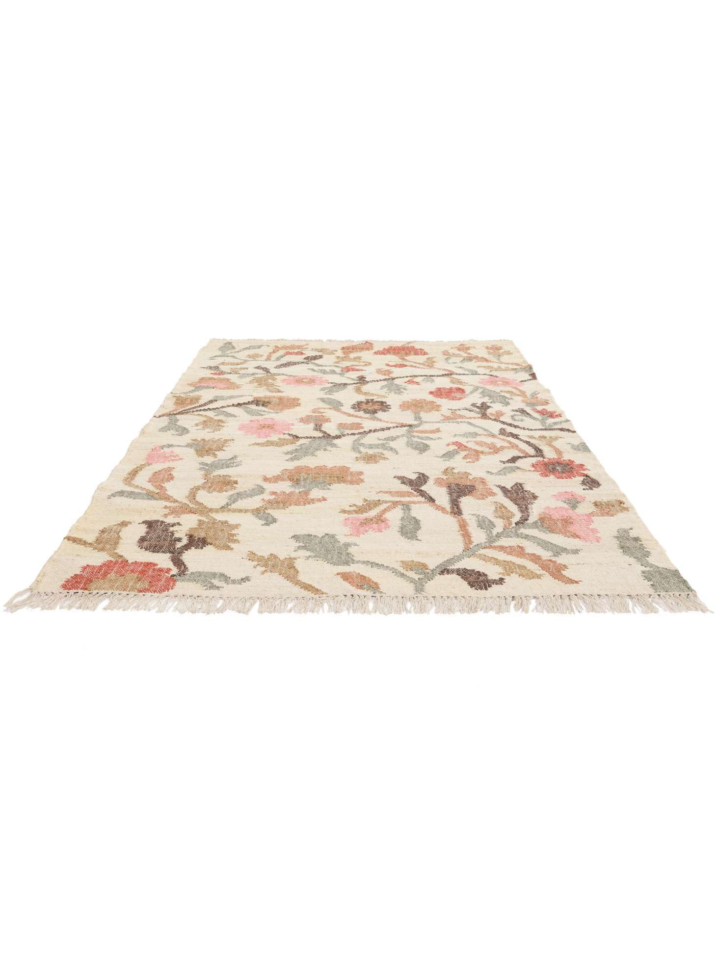 RugVista Bitte Jute Tapis, 120 x 180 cm, Multicolore