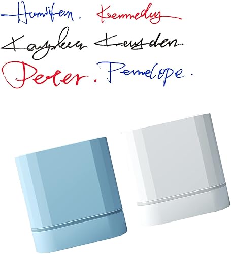 Sello personalizado Sello personalizado con tu firma Sello personalizado de imagen de firma Ideal para usar en casa y en el trabajo Cuatro