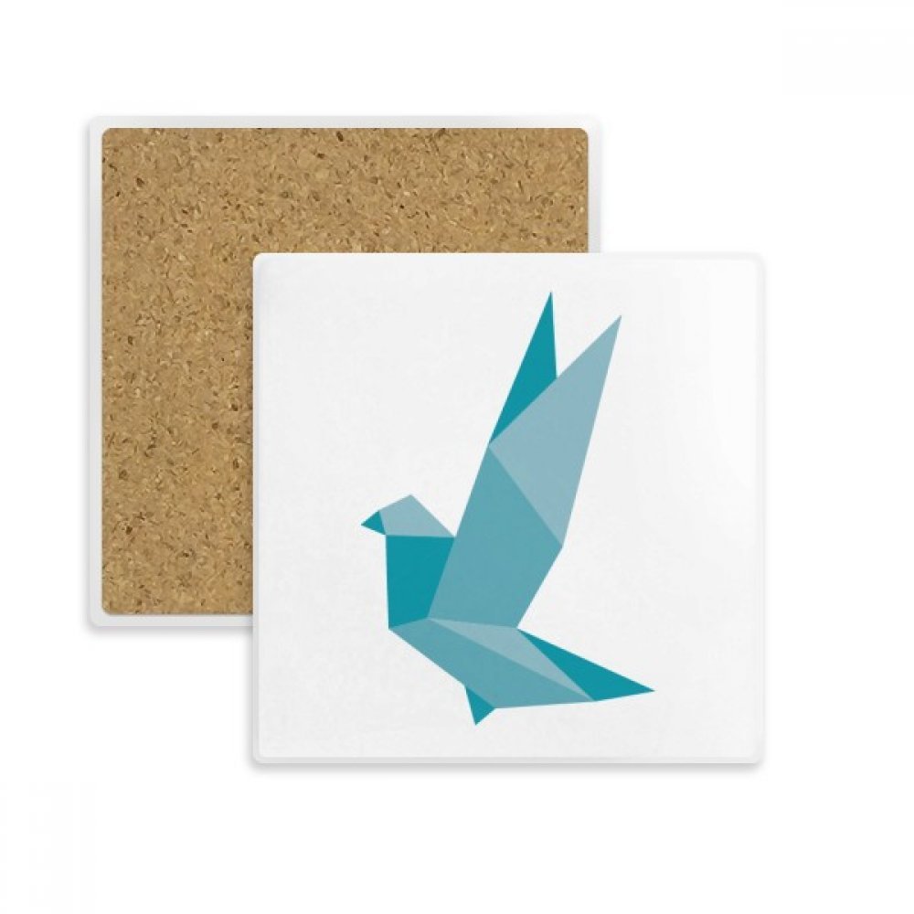 Coaster origami pigeon en pierre : finies les traces d'eau sur la table