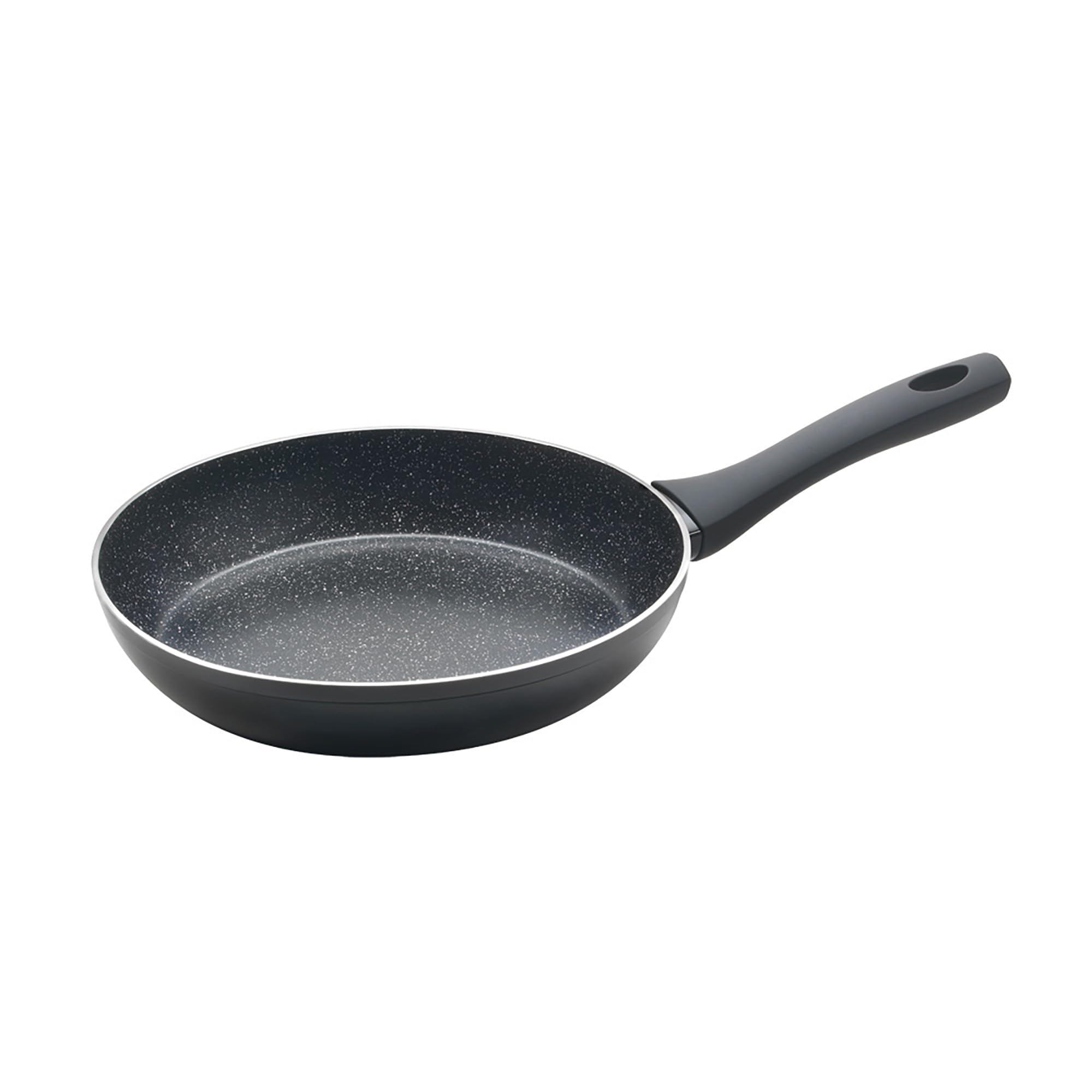 Metaltex NATIVA - Forged Aluminum Frying Pan 24 cm with Granite effect coating STONE-TEX