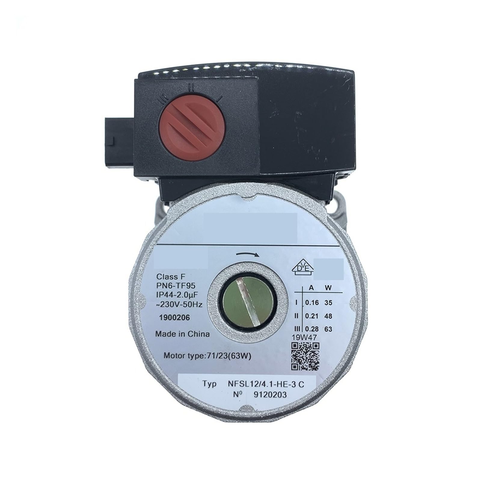 Pieza Motor Bomba Circulación Agua NFSL12/4.1-HE-3 C