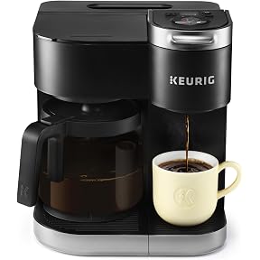 Keurig K-Duo Hot & Iced Single Serve & Carafe Coffee Maker, MultiStream Technology, 72oz Reservoir (Gen 2)