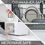 BoxedHome Classic Mixing Bowl Set, BPA Free Plastic, Microwave and Dishwasher Safe (Set of 4, Grey),3.5 quarts