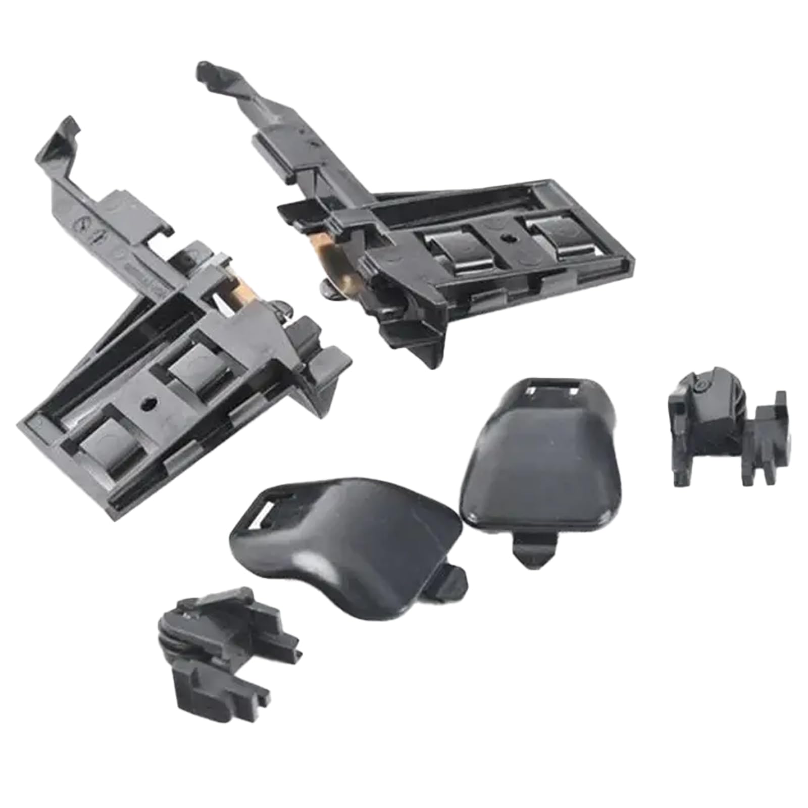 Soporte de sombra negro para kit de reparación de techo corredizo con guiado suave para F54 F55