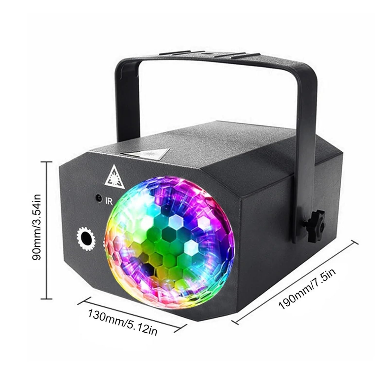 Światła dyskotekowe Oświetlenie Imprezowe LED DJ Kula Dyskotekowa Światło Projektor RGB Lampa Laserowa Aktywowane Dźwiękiem Światło Sceniczne Zdalnie Sterowana Lampa Stroboskopowa Do Baru KTV Dla DJ C