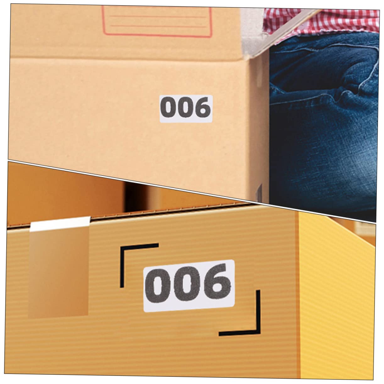 TEHAUX 3rollen Roll Circle Nummernaufkleber Selbstklebende -labels Für Lagerorganisation Wasserfest Für Klassifizierung Und Versand